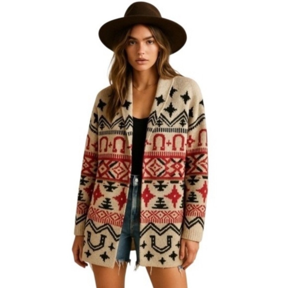 Lucky Brand Horseshoe Cardigan